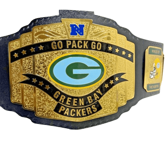 Green Bay Packers NFL Championship Wrestling Belt Brass Alloy - 1 | Dash Racegear