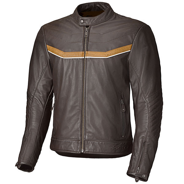 Held Heyden Leather Jacket - Brown / Beige by Held - clearance motorcycle jacket