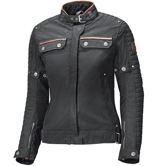 Held Ladies Bailey Wax Textile Jacket - Black by Held - clearance motorcycle jacket