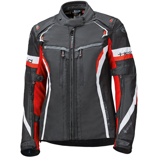 Held Ladies Imola ST Gore-Tex Textile Jacket - Black / White / Red by Held - clearance motorcycle jacket
