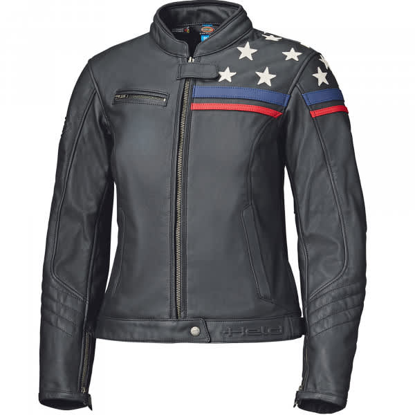 Held Ladies Midway Leather Jacket - Black Star by Held - clearance motorcycle jacket