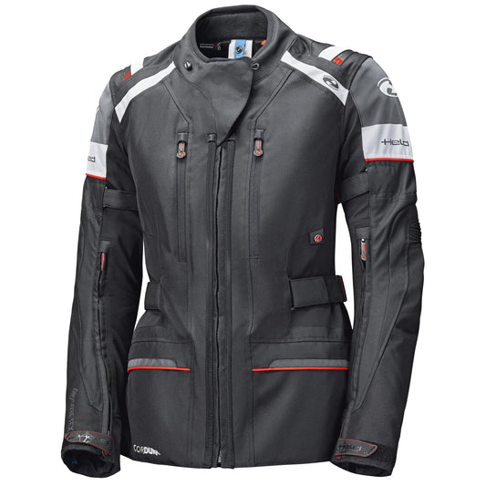 Held Ladies Tivola ST Gore-Tex Textile Jacket - Black / White by Held - clearance motorcycle jacket