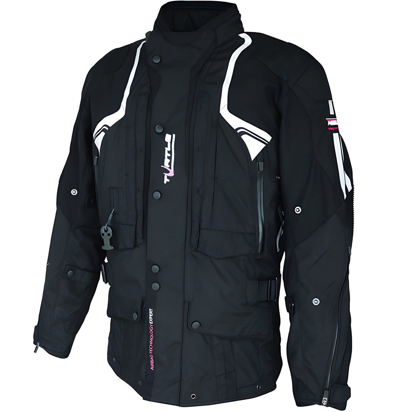 Helite Touring Air Inflatable Textile Jacket - Black by Helite - clearance motorcycle jacket
