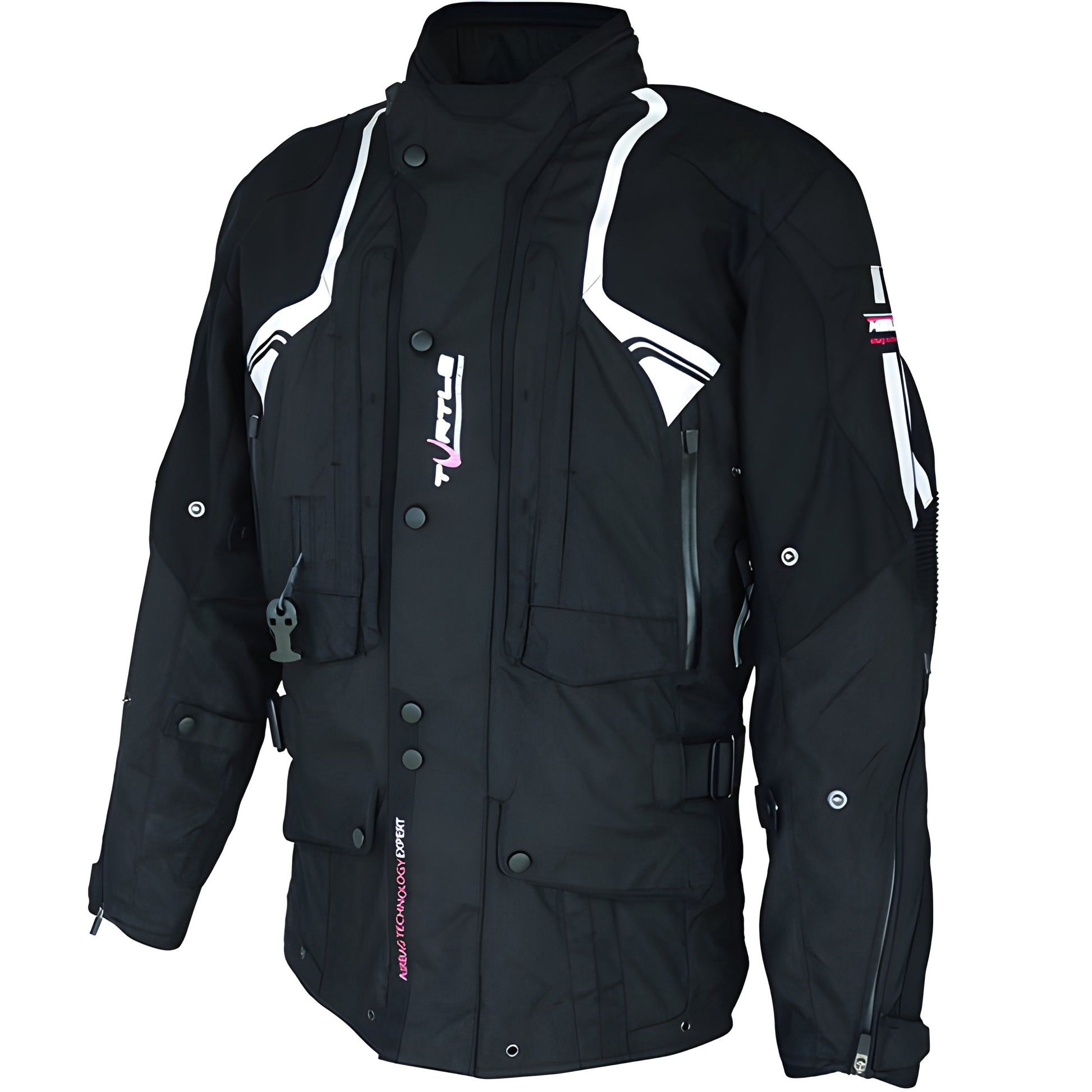 Helite Touring Air Inflatable Textile Jacket - Black by Helite - clearance motorcycle jacket