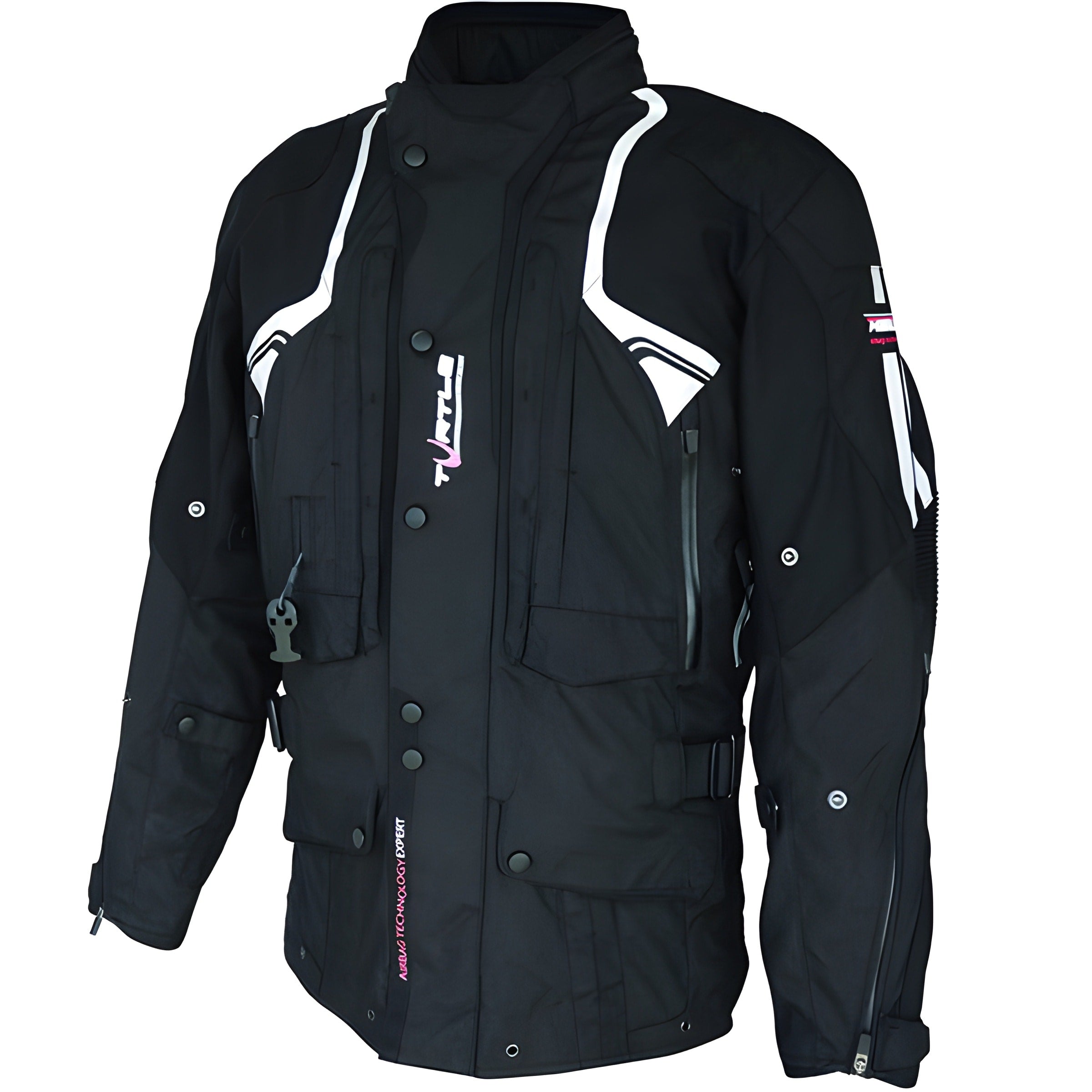 Helite Touring Air Inflatable Textile Jacket - Black by Helite - clearance motorcycle jacket
