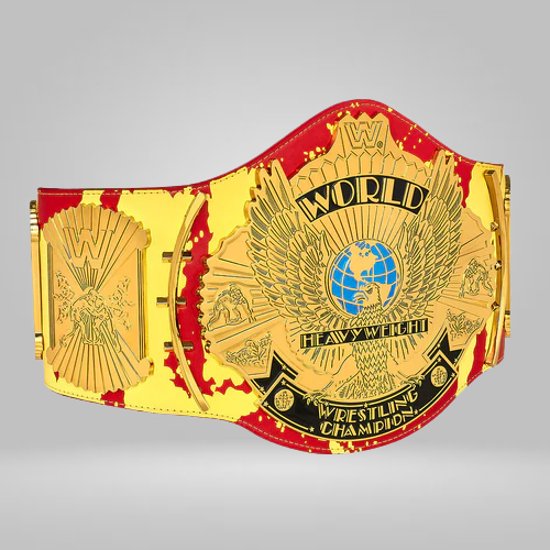 Hulk Hogan “Hulkamania” Signature Series Wrestling Championship Replica Title belt - image 3 | DASH RACEGEAR
