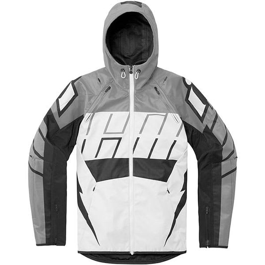 Icon Airform Retro Textile Jacket - Grey by Icon - clearance motorcycle jacket