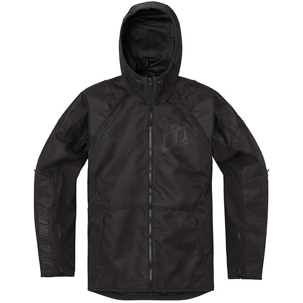 Icon Airform Textile Jacket - Black by Icon - clearance motorcycle jacket