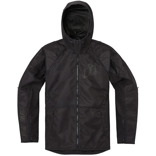 Icon Airform Textile Jacket - Black by Icon - clearance motorcycle jacket