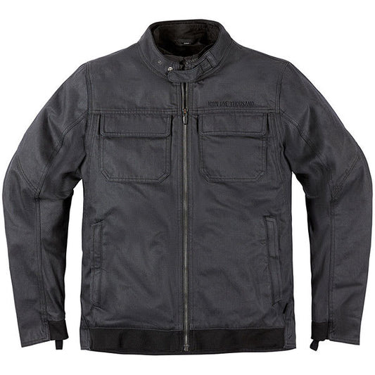 Icon Brigand Cordura Denim Textile Jacket - Black by Icon - clearance motorcycle jacket