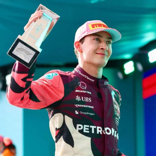 MERCEDES GEORGE RUSSELL MIAMI GP 2025 RACING SUIT Dash Racegear product image 2