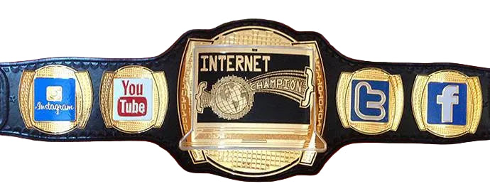 Zack Ryder Matt Cardona Internet Championship Inspired Title Belt - 1 | Dash Racegear