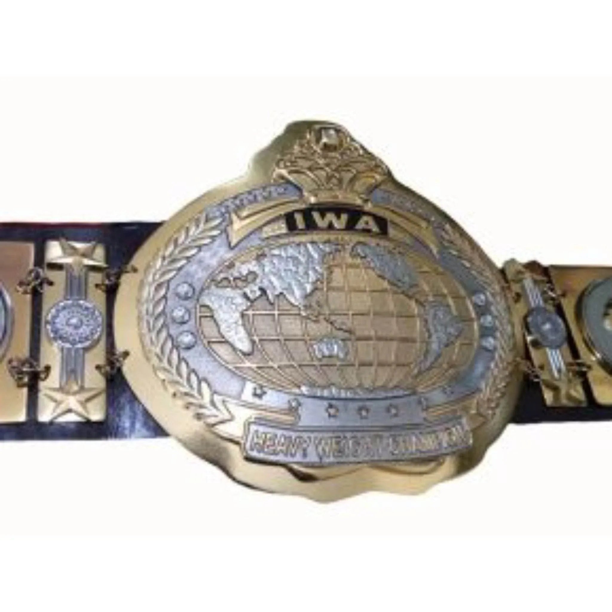 IWA World Junior Jr. Mid Heavyweight Wrestling Champion Belt - 1 | Dash Racegear