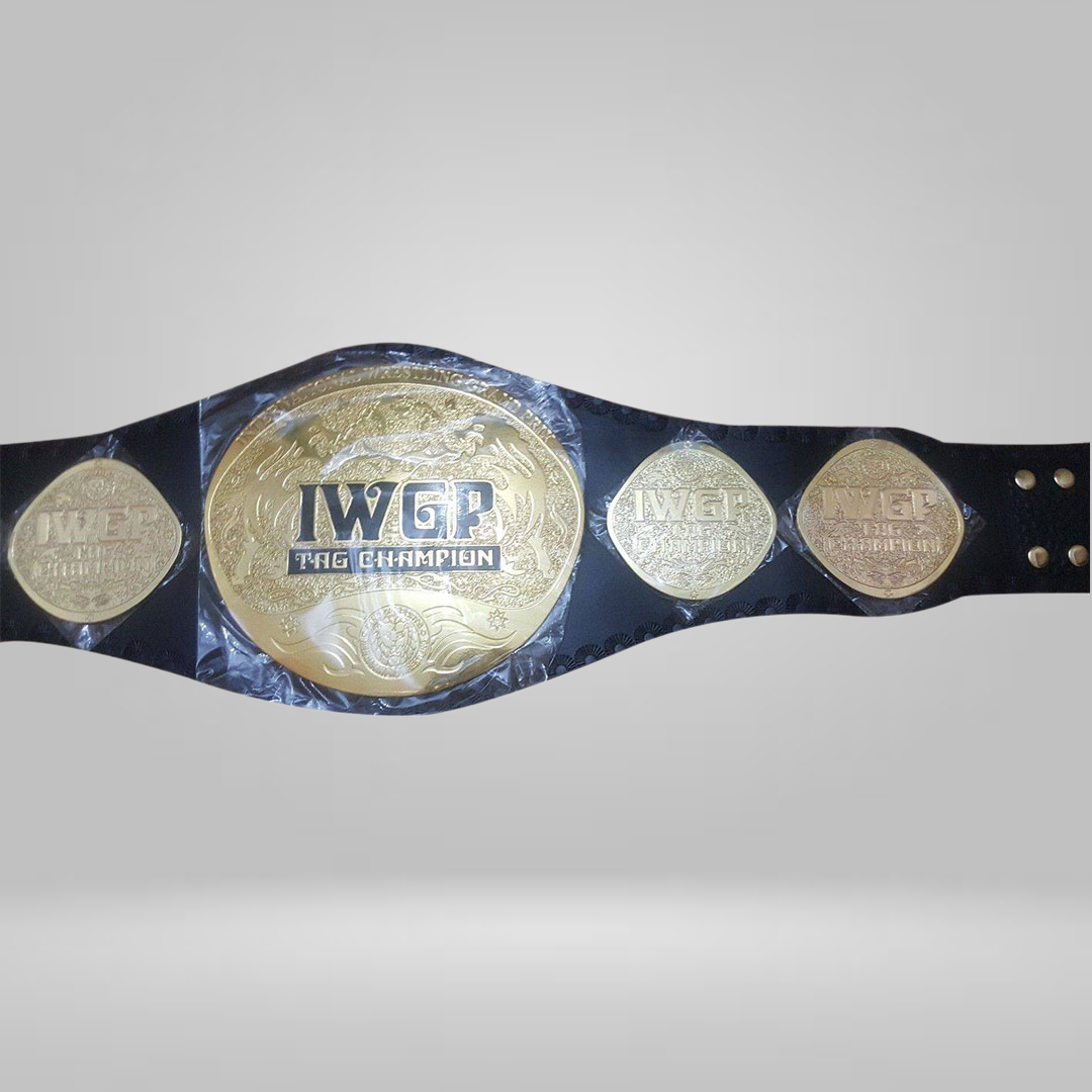 IWGP TAG TEAM Brass Championship Belt - image 2 | DASH RACEGEAR