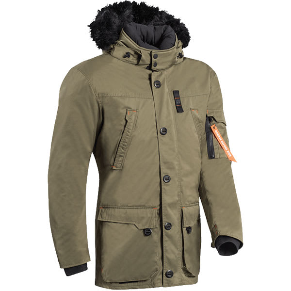 Ixon Ontario Textile Jacket - Khaki by Ixon - clearance motorcycle jacket