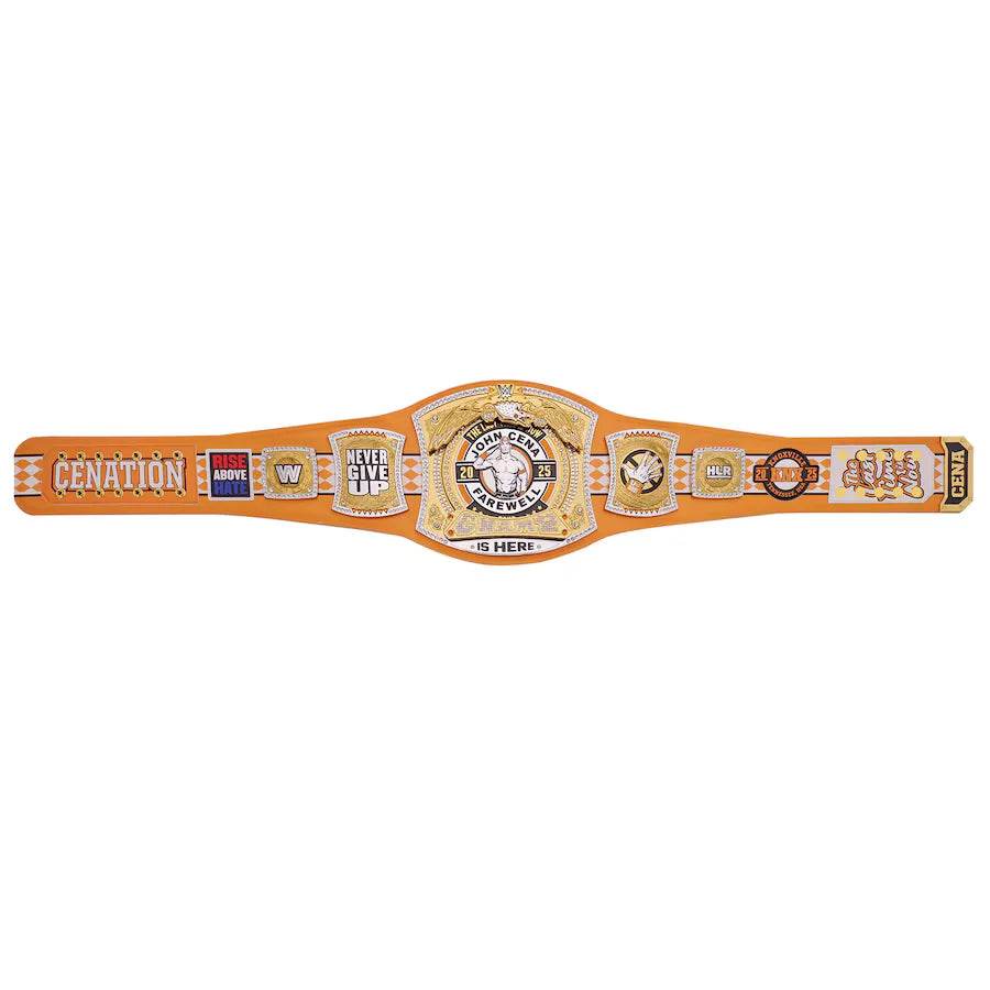 WWE John Cena Farewell Tour 2025 Knoxville Spinner Championship Belt - 5 | Dash Racegear