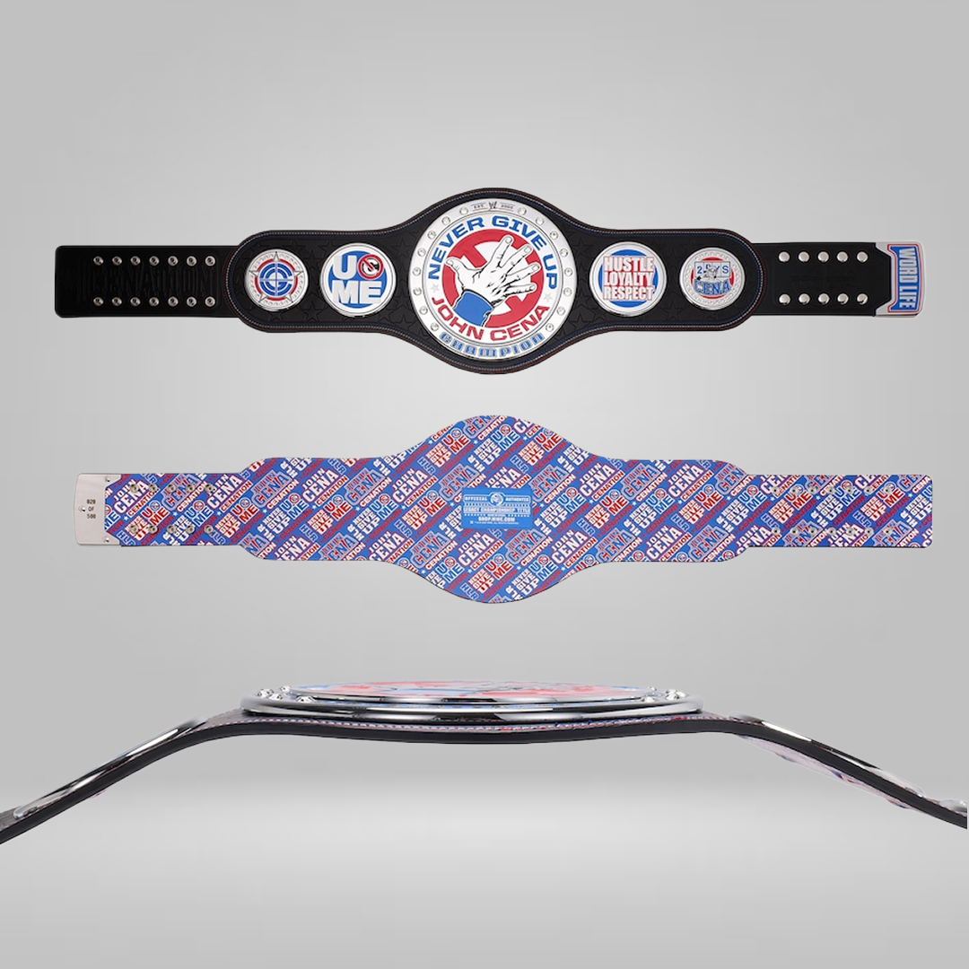 John Cena Legacy Championship Collector’s Title Belt - image 4 | DASH RACEGEAR