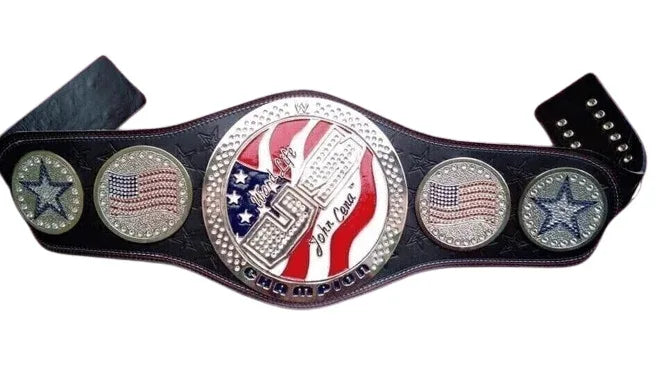 WWE John Cena US Spinner Championship Title Belt - 3 | Dash Racegear
