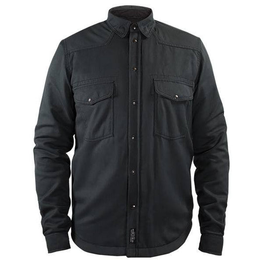 John Doe Motoshirt Textile Jacket - Basic Dark Grey by John Doe - clearance motorcycle jacket