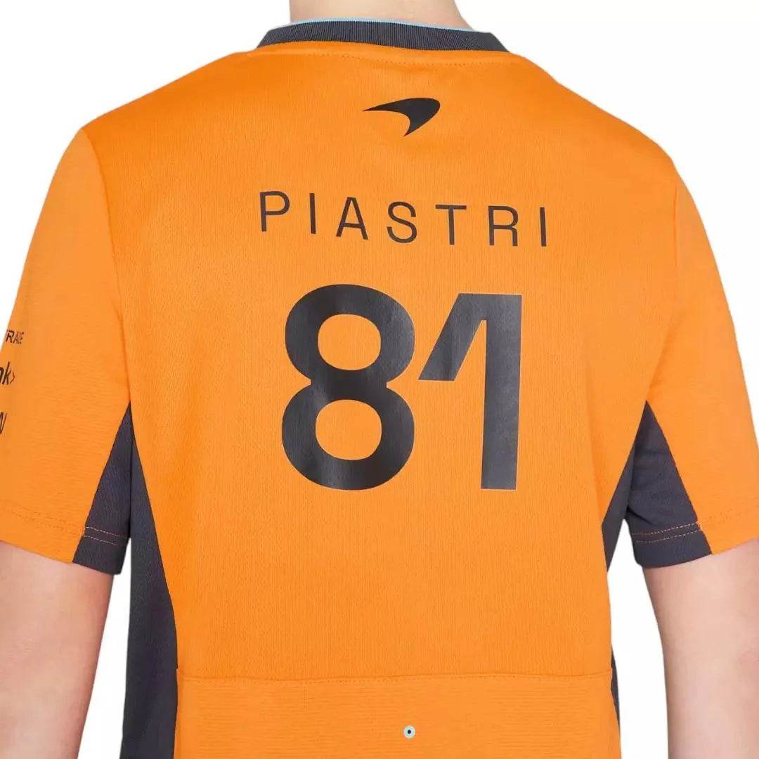 JUNIOR McLAREN REPLICA SET UP T - SHIRT OSCAR PIASTRI