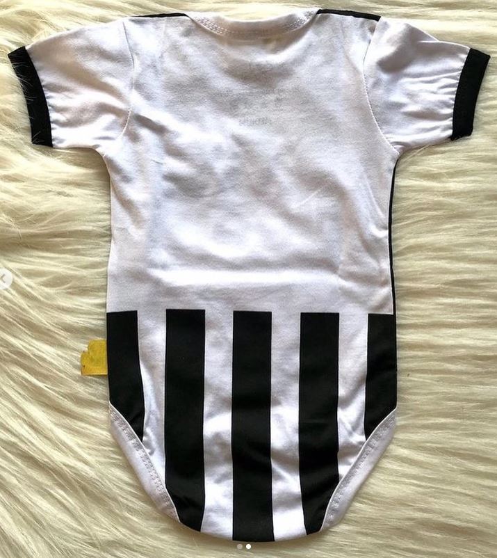 Juventus romper Home jersey 100% cotton - baby romper image 2