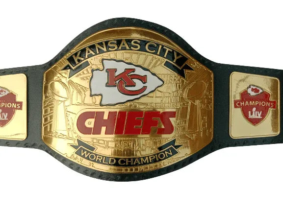 Kansas City Chiefs Kc NFL Championship Title Belt - 4 | Dash Racegear