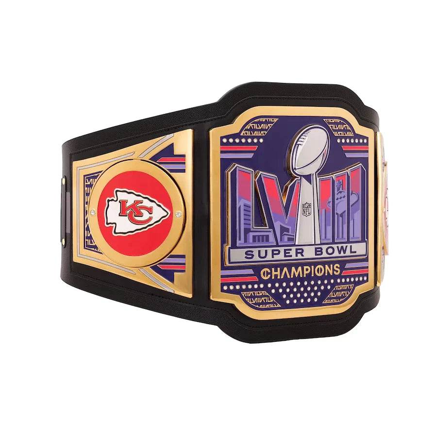 Kansas City Chiefs Super Bowl LVIII Champions WWE Legacy Title Belt - 2 | Dash Racegear