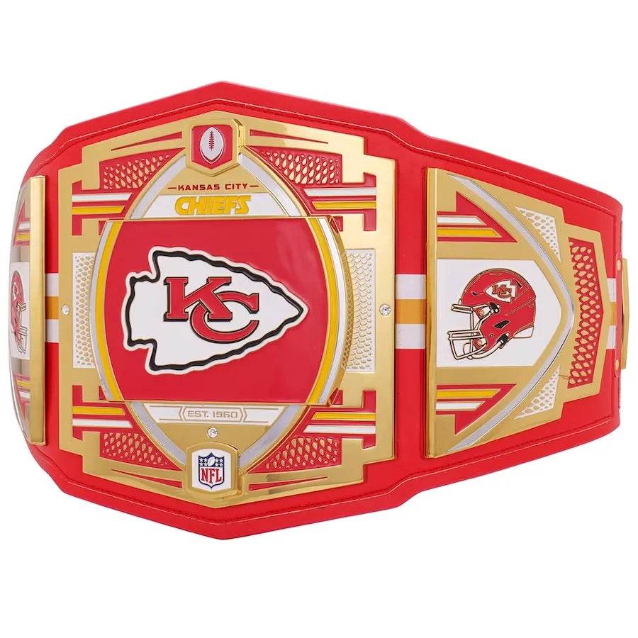 WWE Kansas City Chiefs Super Bowl Legacy Title Belt - 3 | Dash Racegear