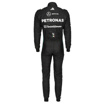 Dash Racegear Kimi Antonelli 2025 Mercedes F1-inspired race suit, front view
