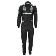 Sponsor detail on Dash Racegear Kimi Antonelli 2025 Mercedes F1-inspired race suit