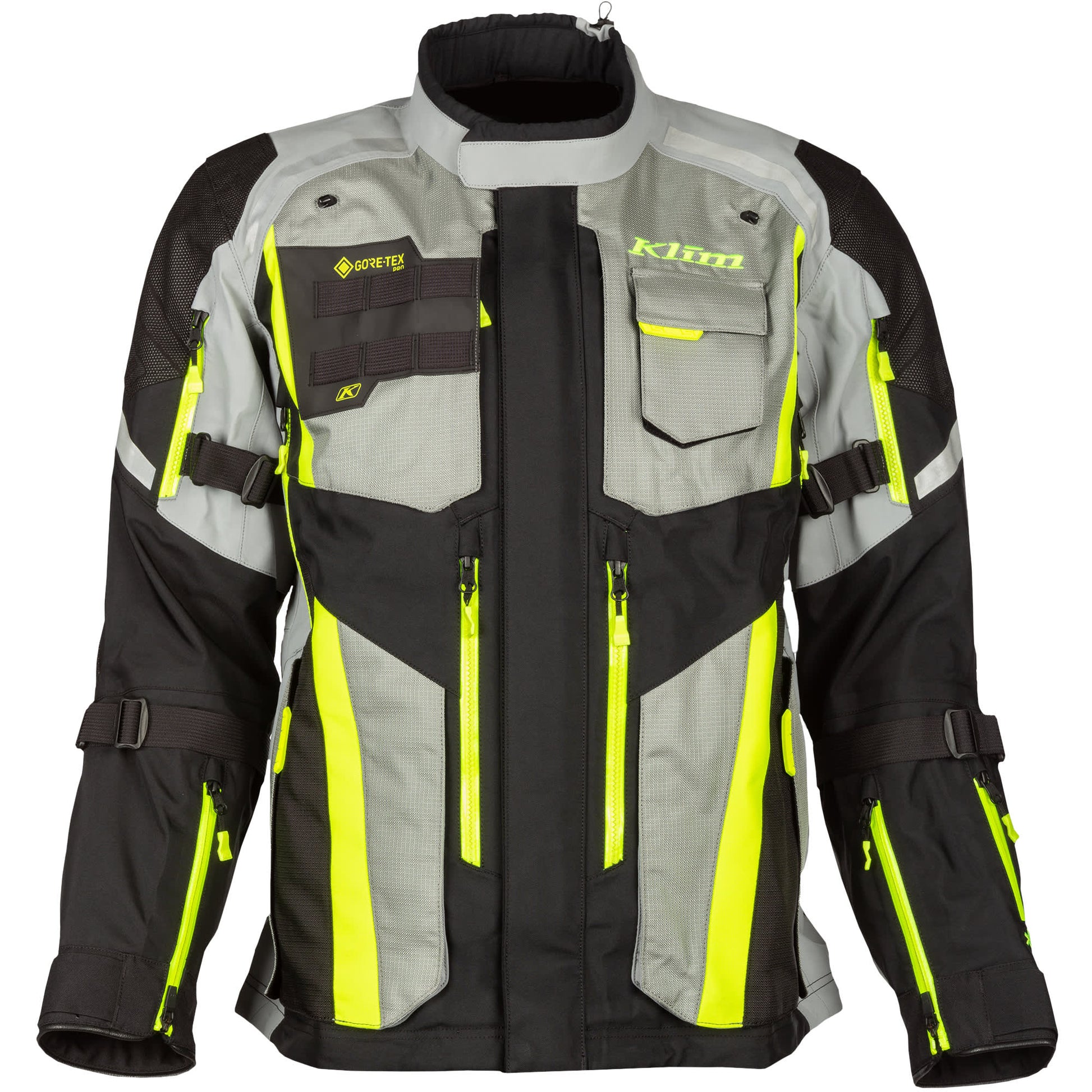 Klim Badlands Pro V4 Gore-Tex Jacket - Hi-Vis by Klim - clearance motorcycle jacket