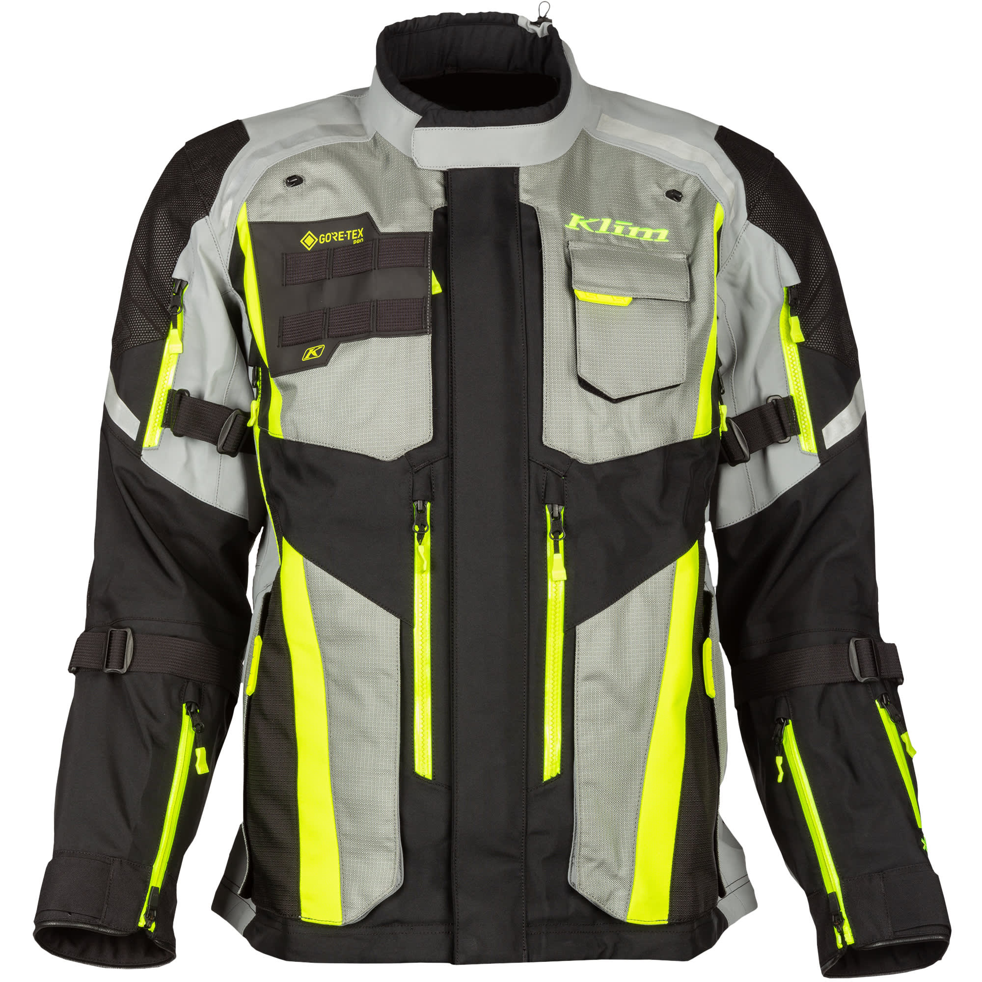 Klim Badlands Pro V4 Gore-Tex Jacket - Hi-Vis by Klim - clearance motorcycle jacket