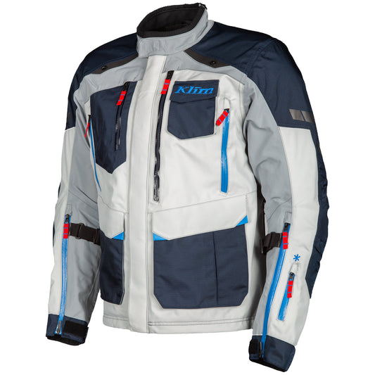 Klim Carlsbad V3 Gore-Tex CE Jacket - Navy Blue / Cool Grey by Klim - clearance motorcycle jacket