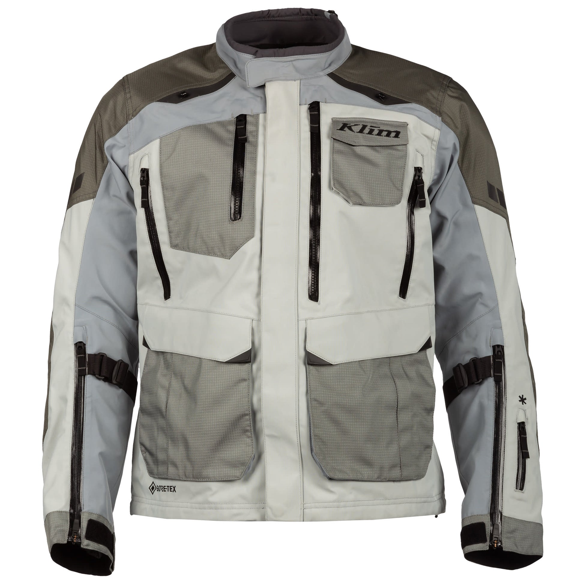 Klim Carlsbad V3 Gore-Tex CE Textile Jacket - Cool Grey by Klim - clearance motorcycle jacket