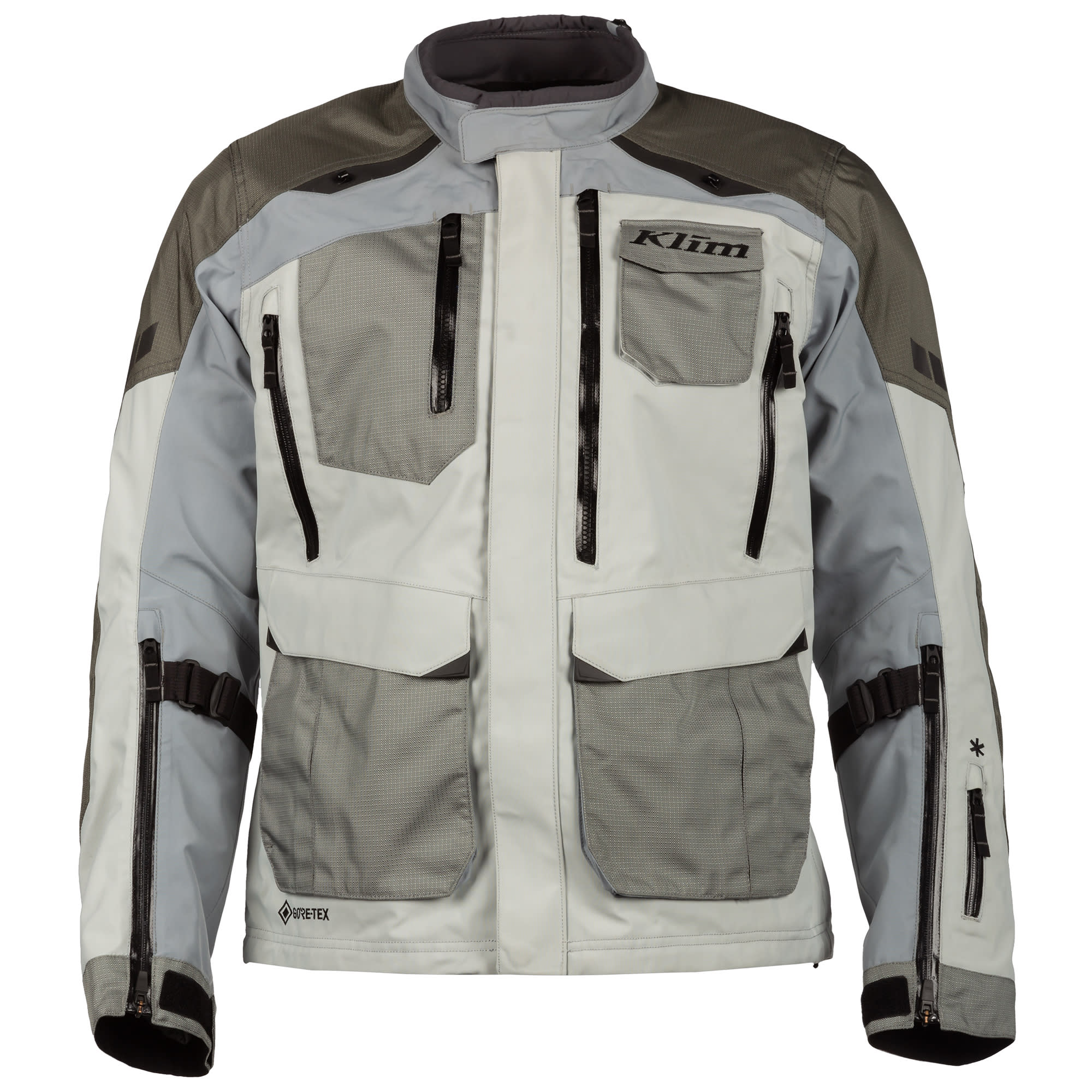 Klim Carlsbad V3 Gore-Tex CE Textile Jacket - Cool Grey by Klim - clearance motorcycle jacket