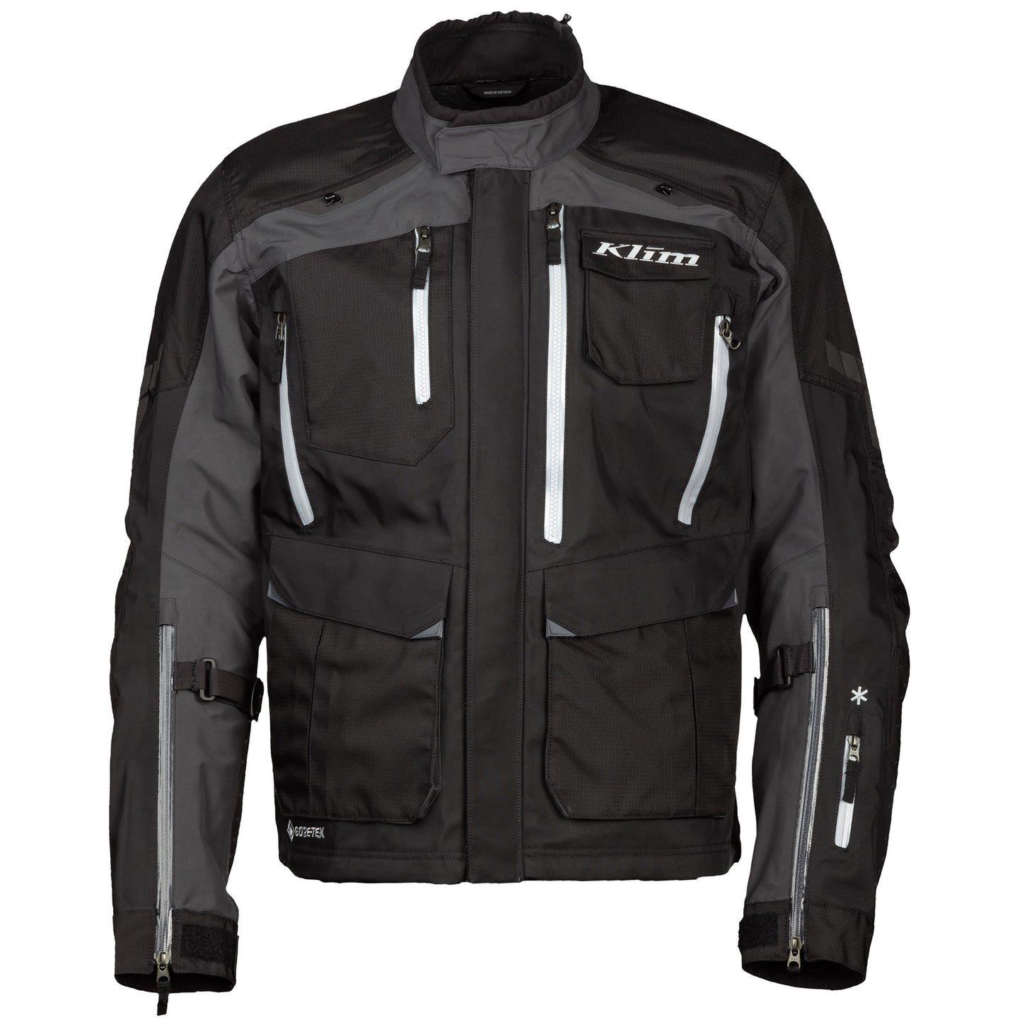 Klim Carlsbad V3 Gore-Tex CE Textile Jacket - Stealth Black by Klim - clearance motorcycle jacket