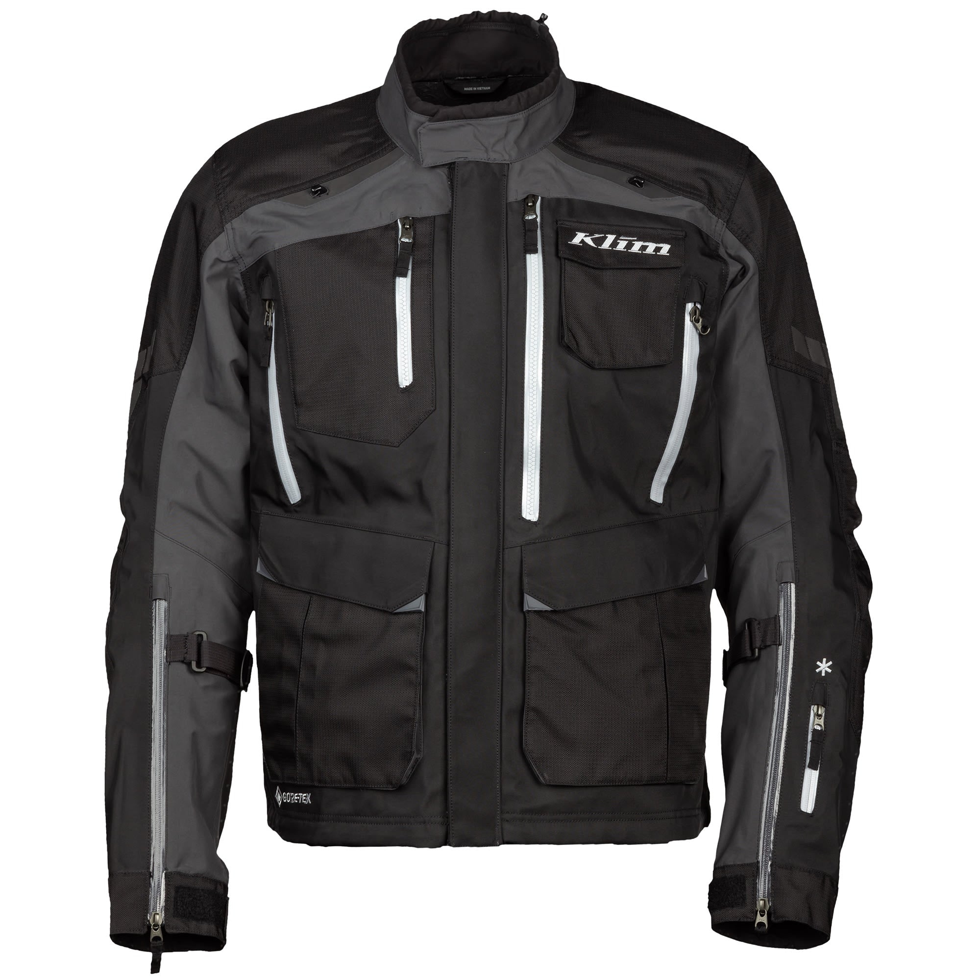 Klim Carlsbad V3 Gore-Tex CE Textile Jacket - Stealth Black by Klim - clearance motorcycle jacket