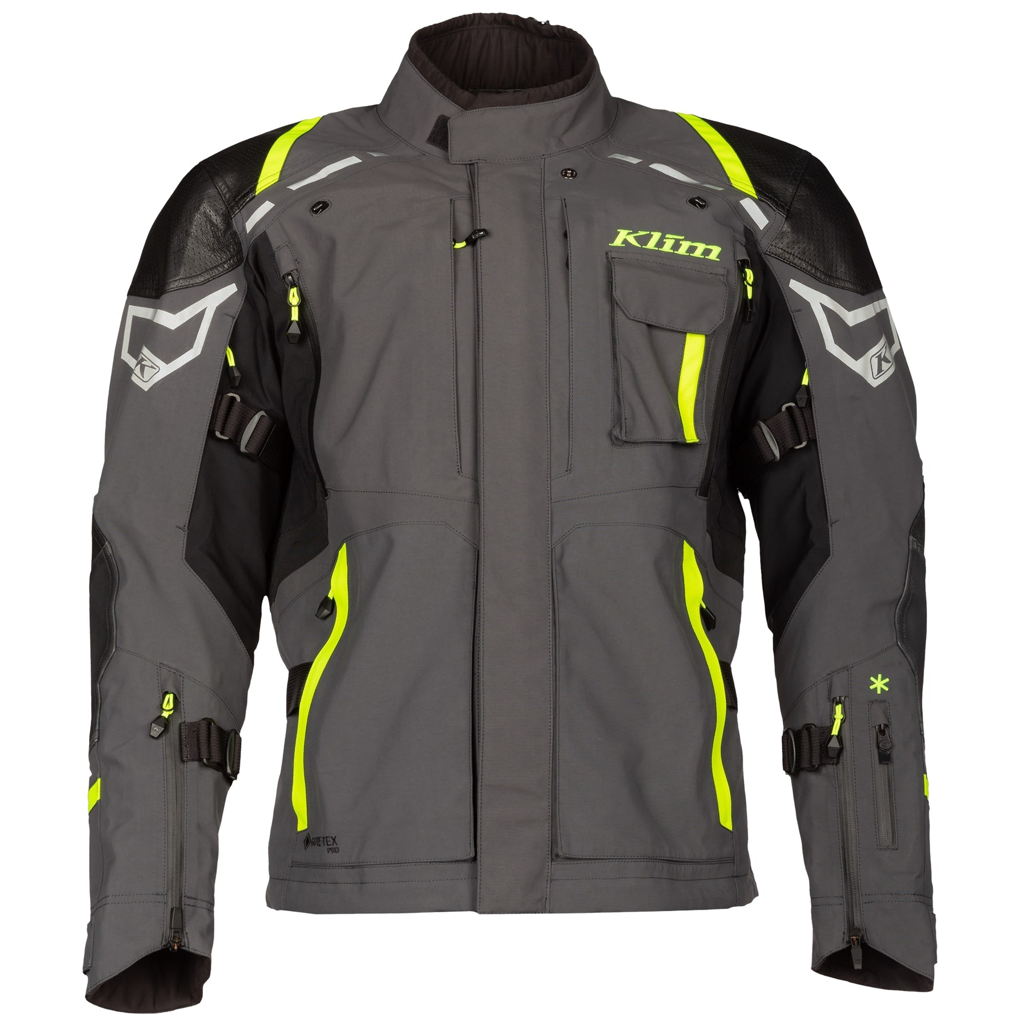Klim Kodiak V3 Gore-Tex Textile Jacket - Asphalt / Hi Vis by Klim - clearance motorcycle jacket