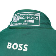 Aston Martin, Aramco and Valvoline chest logos on the 2025 F1 race suit – Dash Racegear.