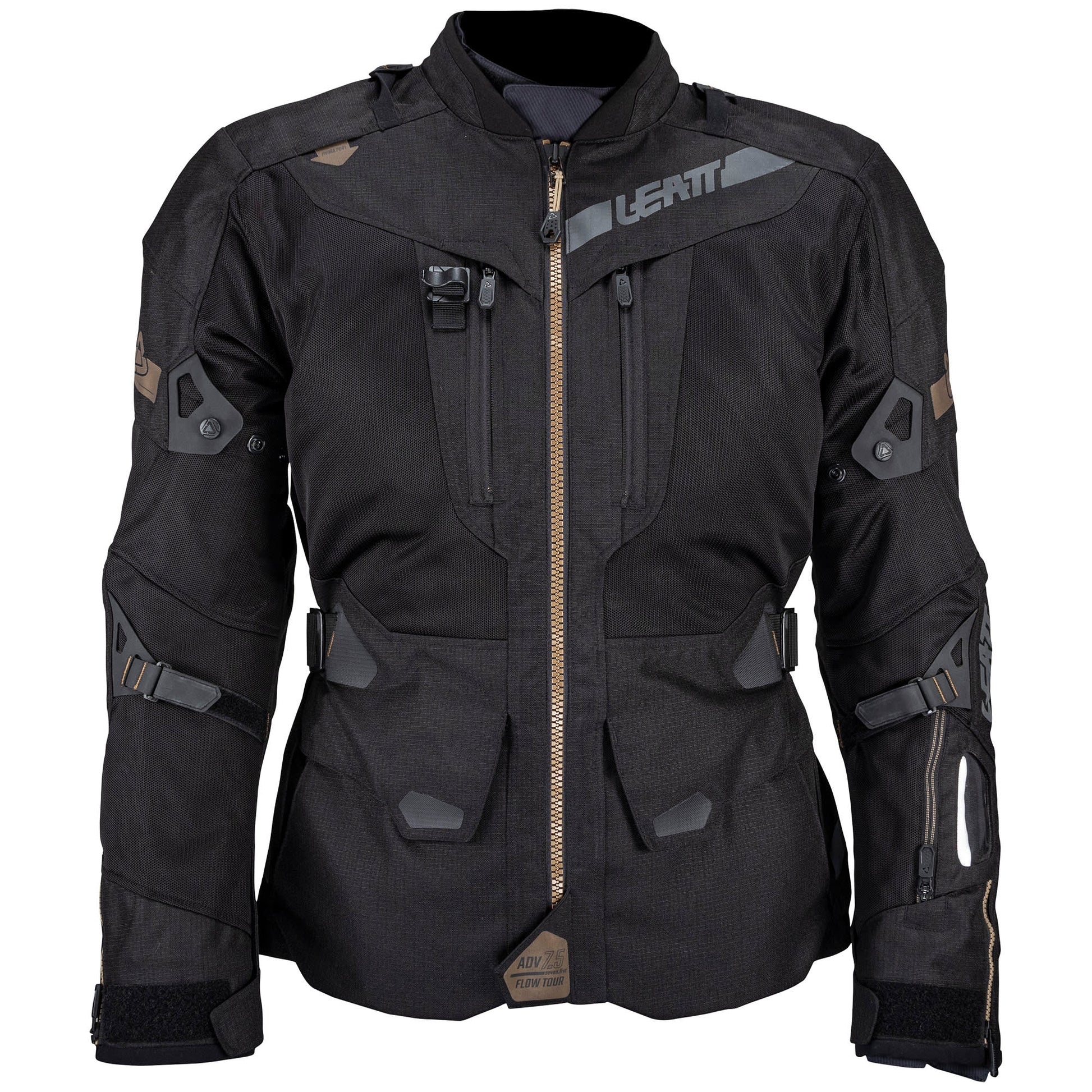 Leatt ADV 7.5 Flowtour Textile Jacket - Stealth by Leatt - clearance motorcycle jacket