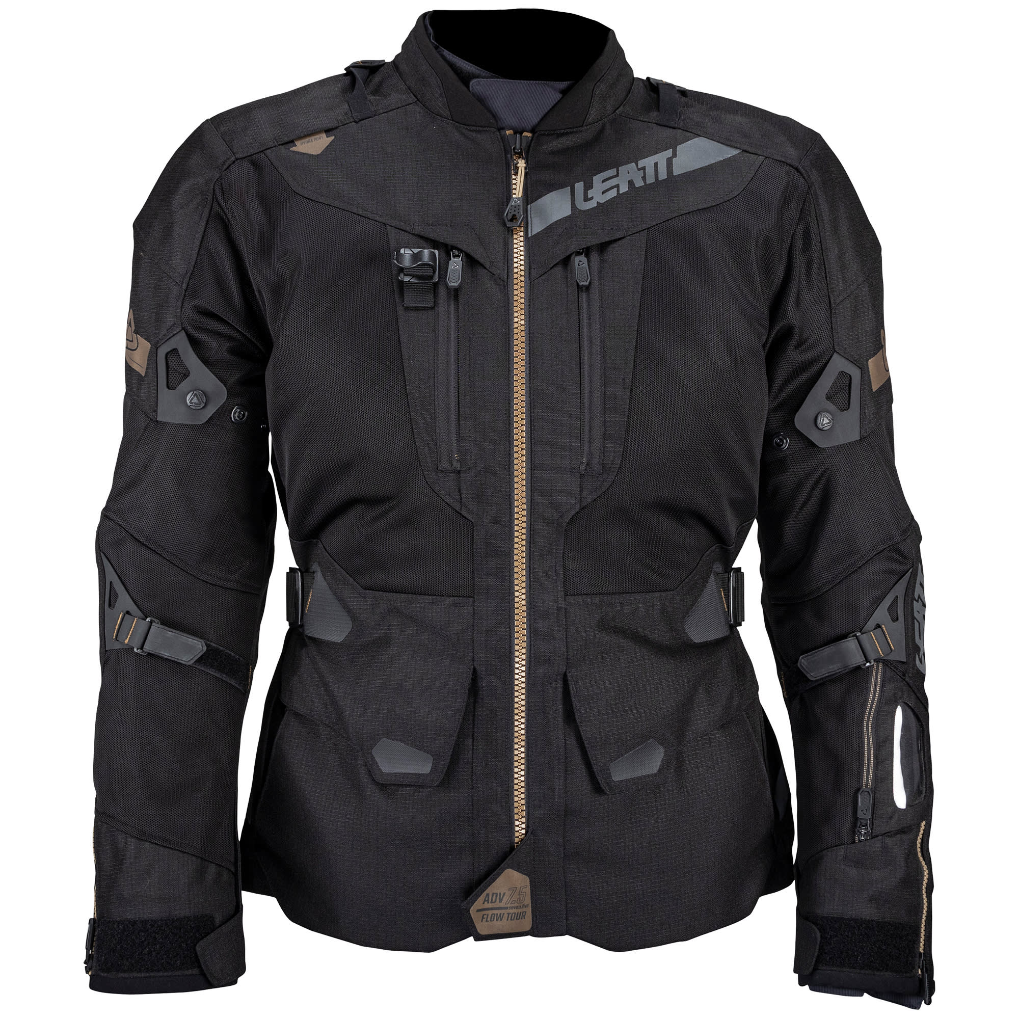 Leatt ADV 7.5 Flowtour Textile Jacket - Stealth by Leatt - clearance motorcycle jacket