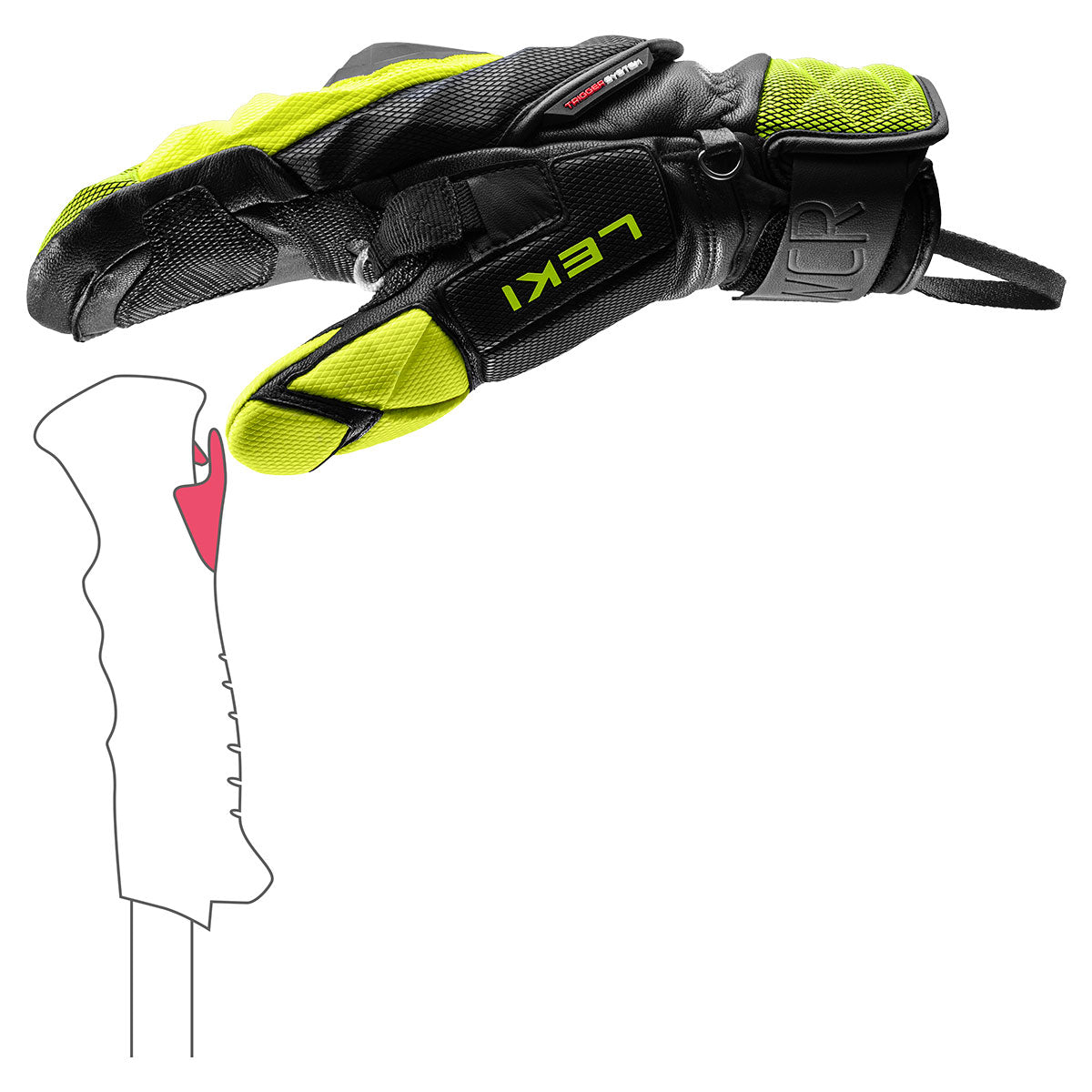 Leki WCR Venom SL 3D Mitts - image 6