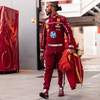 2025 Lewis Hamilton Ferrari F1 Replica Race Suit Dash Racegear product image 3