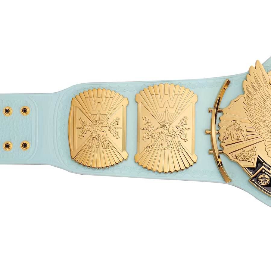 Light Blue WWE Winged Eagle Championship Inspired Title Belt - 5 | Dash Racegear