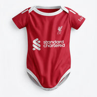 25/26 Liverpool Baby Bodysuit front view baby onesie by Dash Racegear