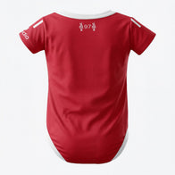 25/26 Liverpool Baby Bodysuit back view baby onesie by Dash Racegear