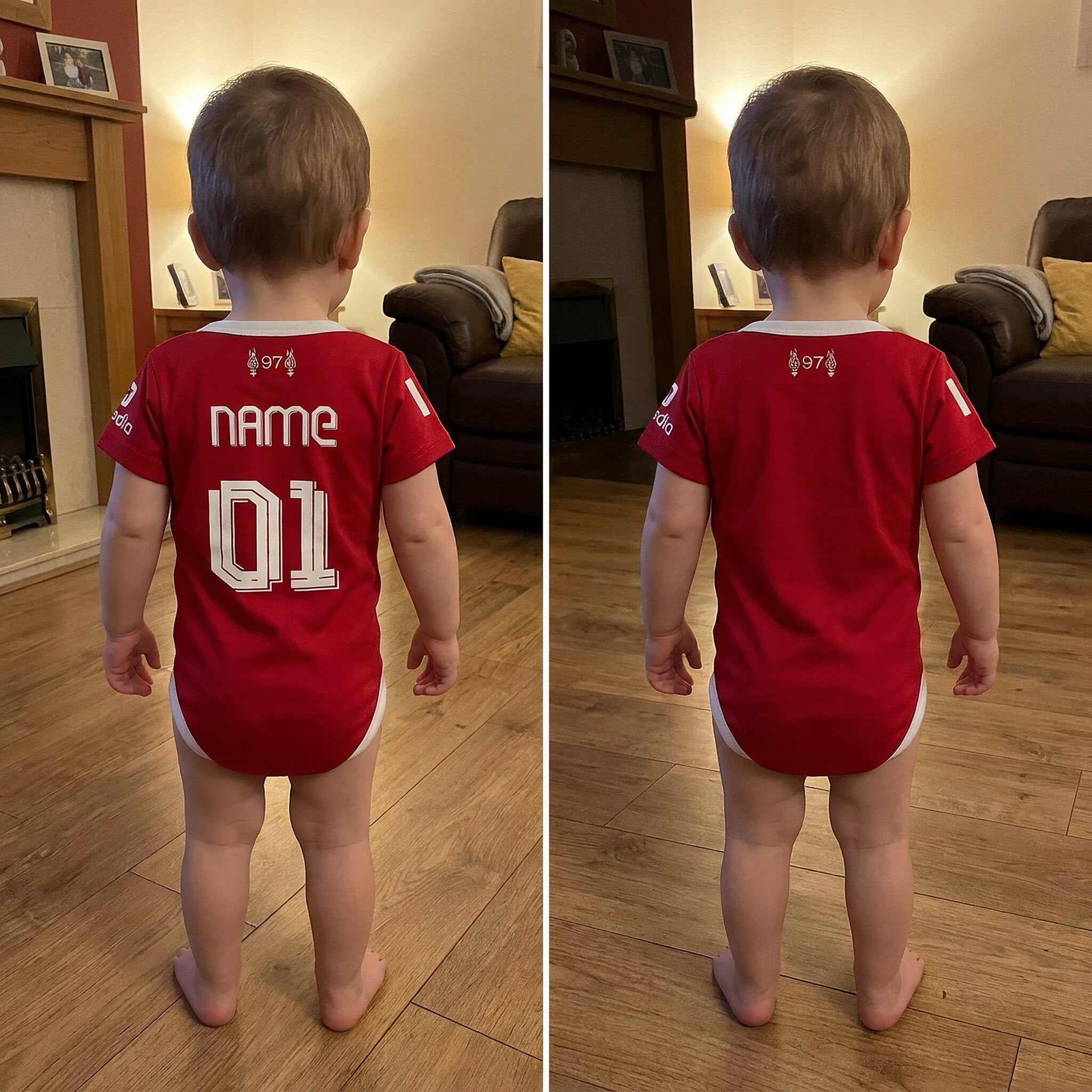 25/26 Liverpool Baby Bodysuit product detail image 4