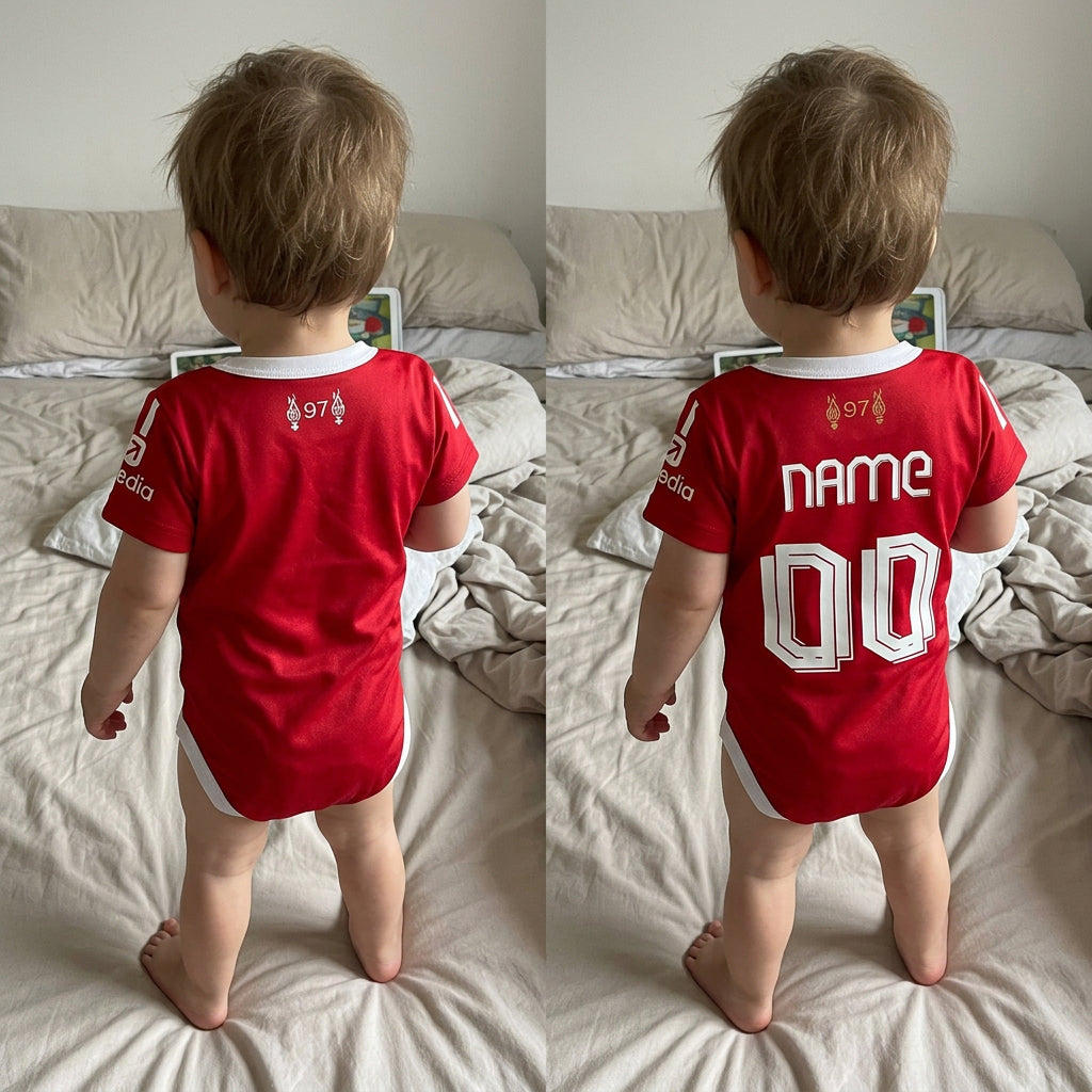 24/25 Liverpool Baby Bodysuit product detail image 4