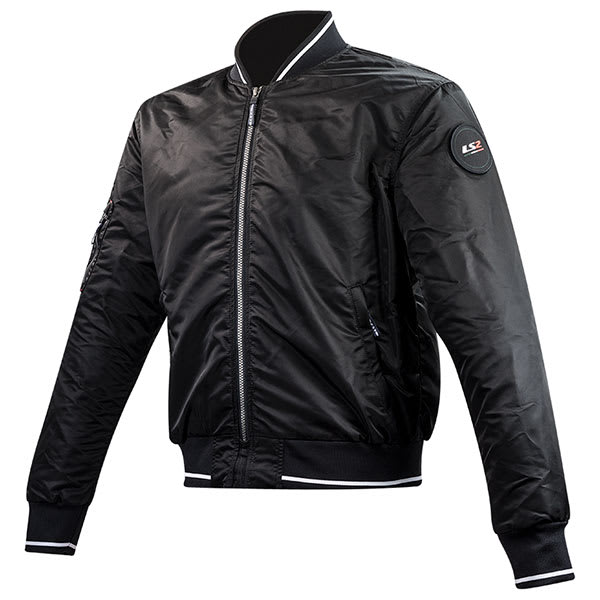 LS2 Brighton Textile Jacket - Black by LS2 - clearance motorcycle jacket