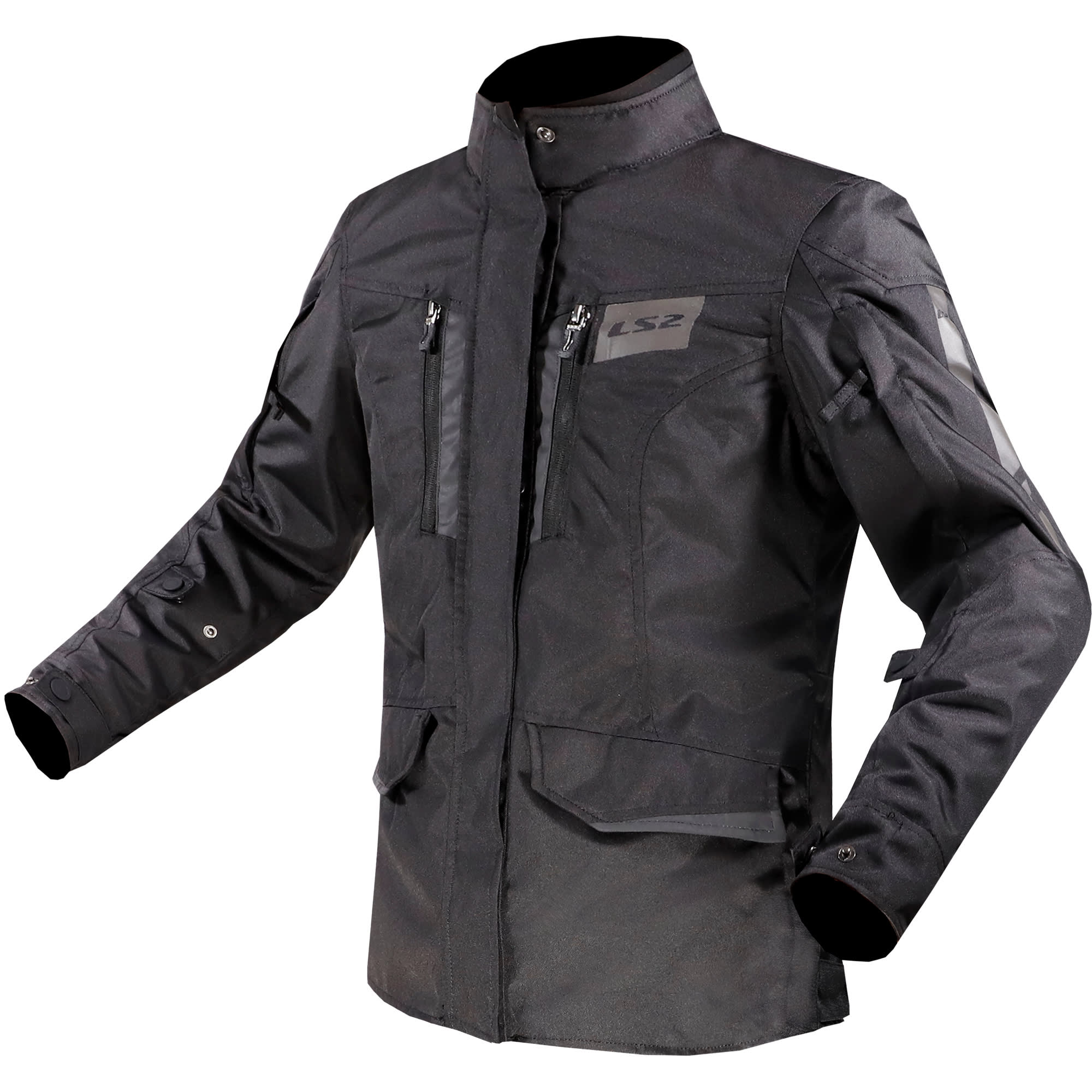 LS2 Ladies Metropolis Evo Textile Jacket - Black by LS2 - clearance motorcycle jacket